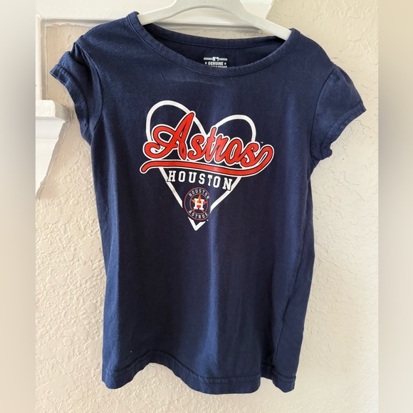 Genuine Merchandise Other - Genuine Merchandise Navy Astros Kids Tee